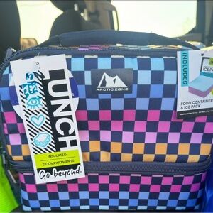 Arctic Zone Checkered Lunch Bag